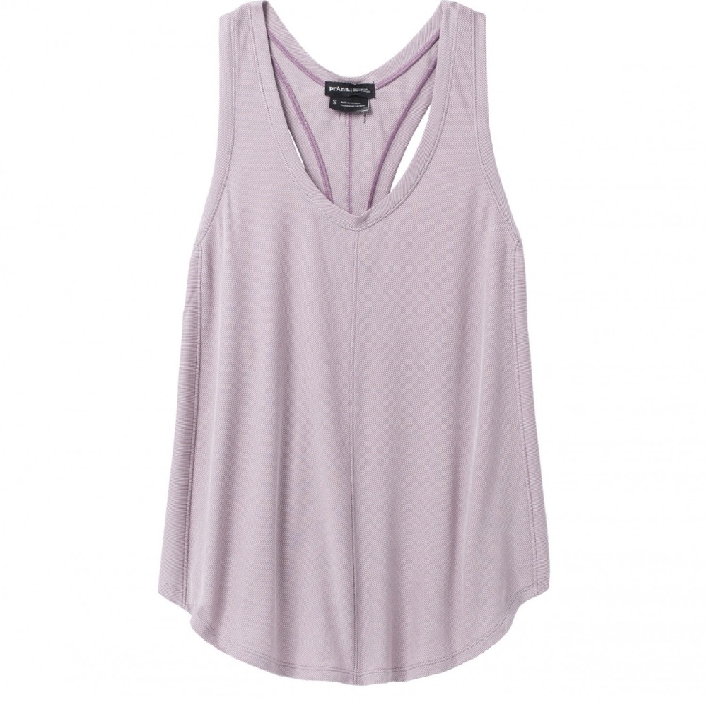 Prana Lavender Racerback Tank Top